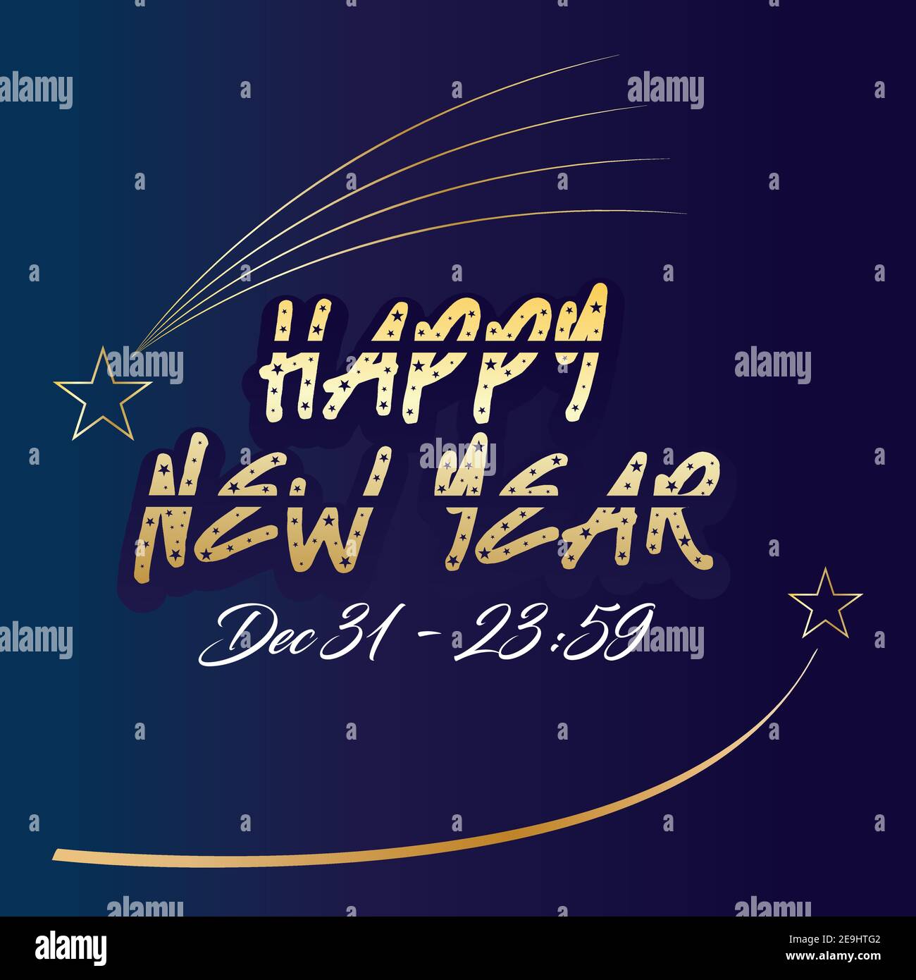 Bonne année 2021 Illustration de Vecteur