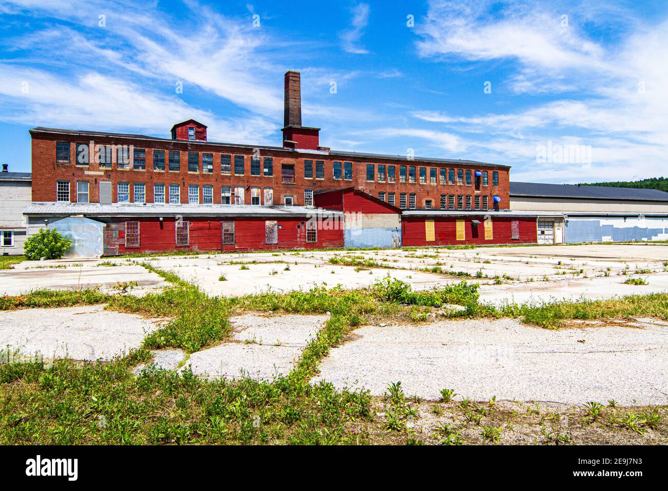 L'usine Beaver Brook à Keene, dans le New Hampshire Banque D'Images