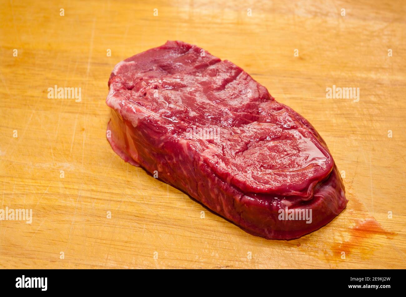 Filet de bœuf frais cru non cuit Banque D'Images