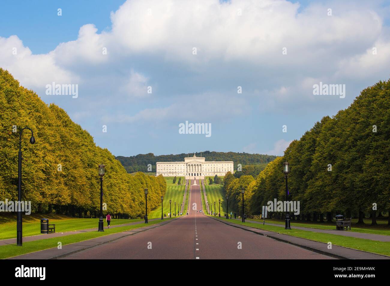 Royaume-Uni, Irlande du Nord, Belfast, Stormont Parliament Buildings Banque D'Images