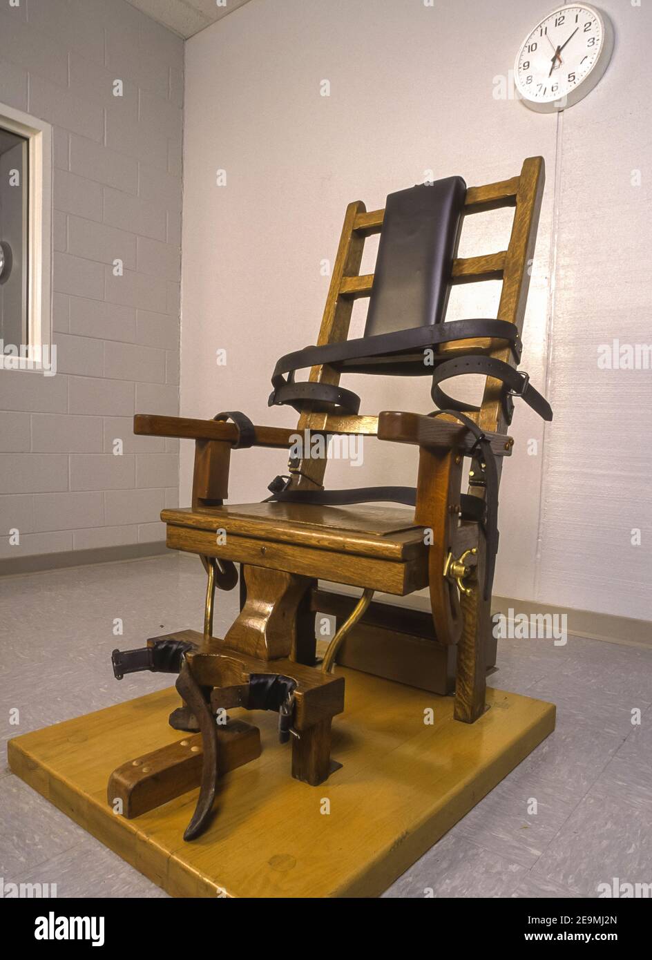 JARRATT, VIRGINIE, États-Unis - chaise électrique pour la peine de mort au  Centre correctionnel de Greensville, pour la peine capitale Photo Stock -  Alamy