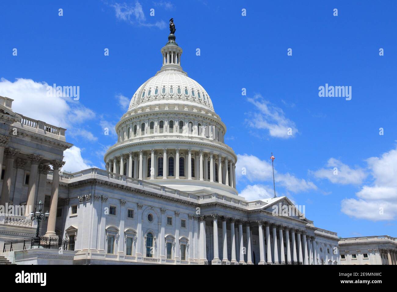 Capitole NATIONAL DES ÉTATS-UNIS. Point de repère à Washington, DC. Capitole des États-Unis. Banque D'Images