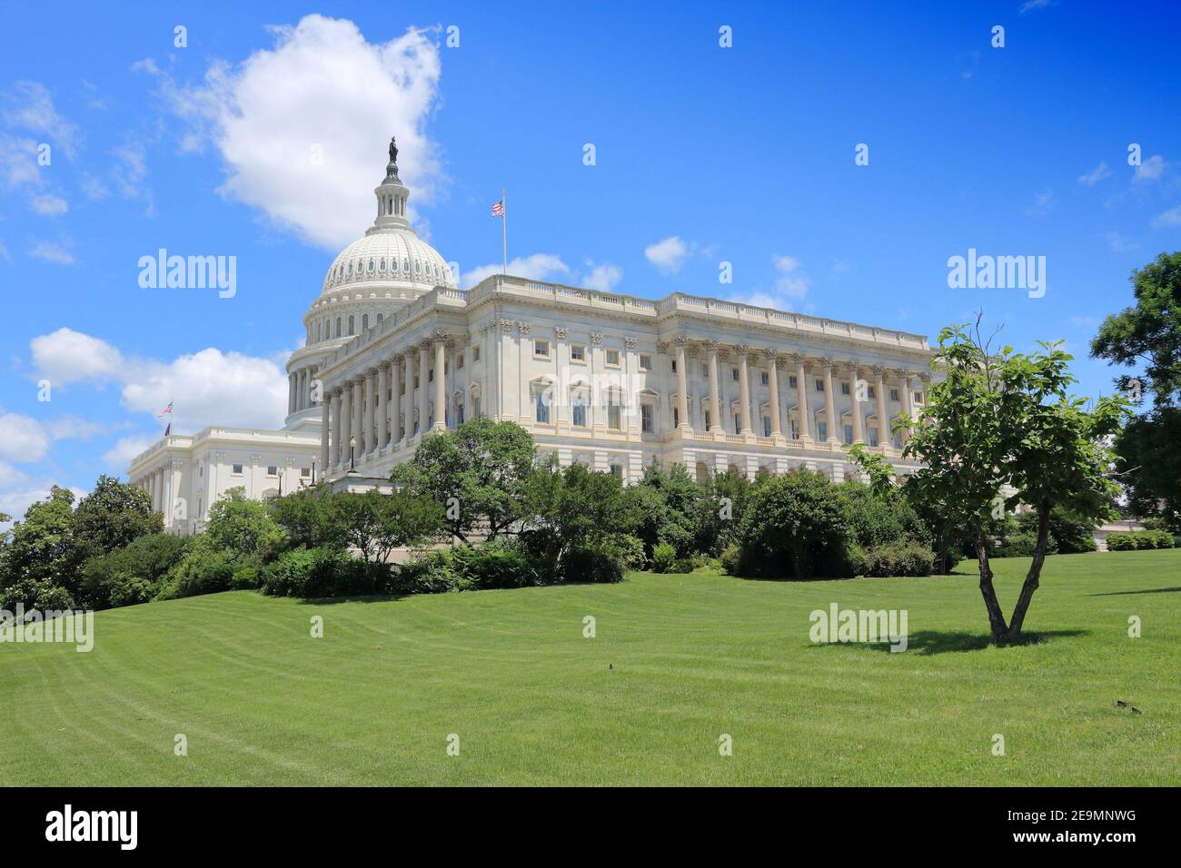 Capitole NATIONAL DES ÉTATS-UNIS. Point de repère à Washington, DC. Capitole des États-Unis. Banque D'Images