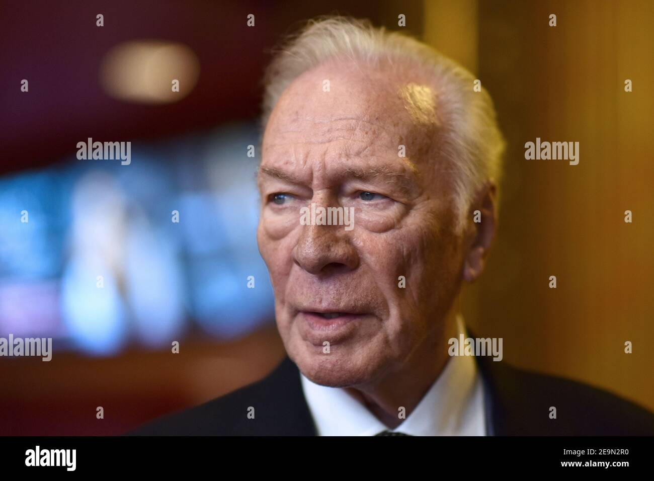 Toronto, Canada. 15 septembre 2016. L'acteur Christopher Plummer participe à la séance photo « l'exception » lors du Festival international du film de Toronto 2016 au théâtre Elgin, à Toronto, au Canada, le 15 septembre 2016. (Photo par Anthony Behar) *** Veuillez utiliser le crédit du champ de crédit *** crédit: SIPA USA/Alamy Live News Banque D'Images