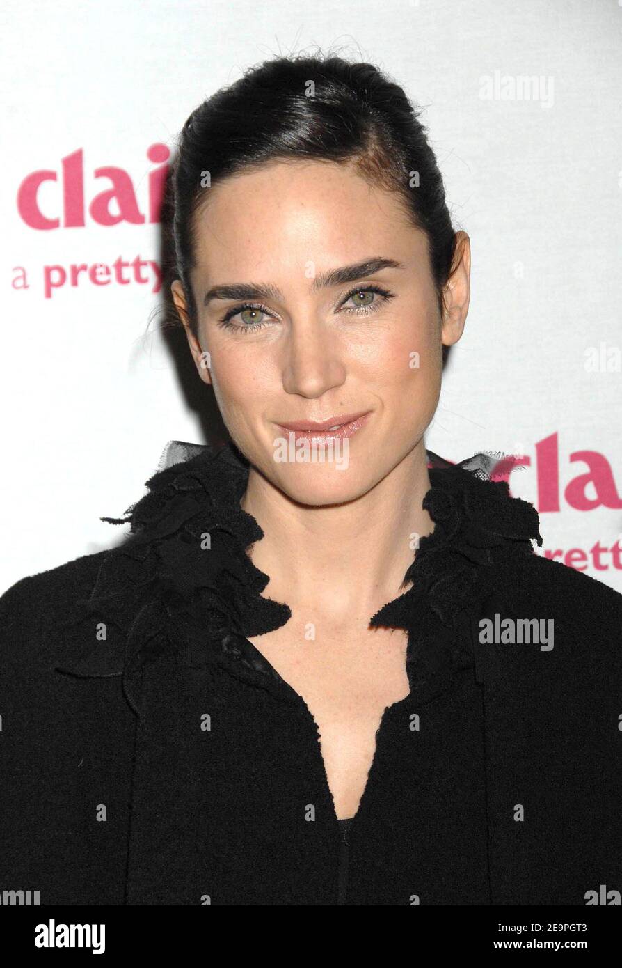 Jennifer Connelly participe à la projection spéciale de « Blood Diamond » du magazine Marie Claire, qui s'est tenue au Hearst Tower Joseph Urban Theatre de New York, NY, États-Unis, le 4 décembre 2006. Photo de David Miller/ABACAPRESS.COM Banque D'Images