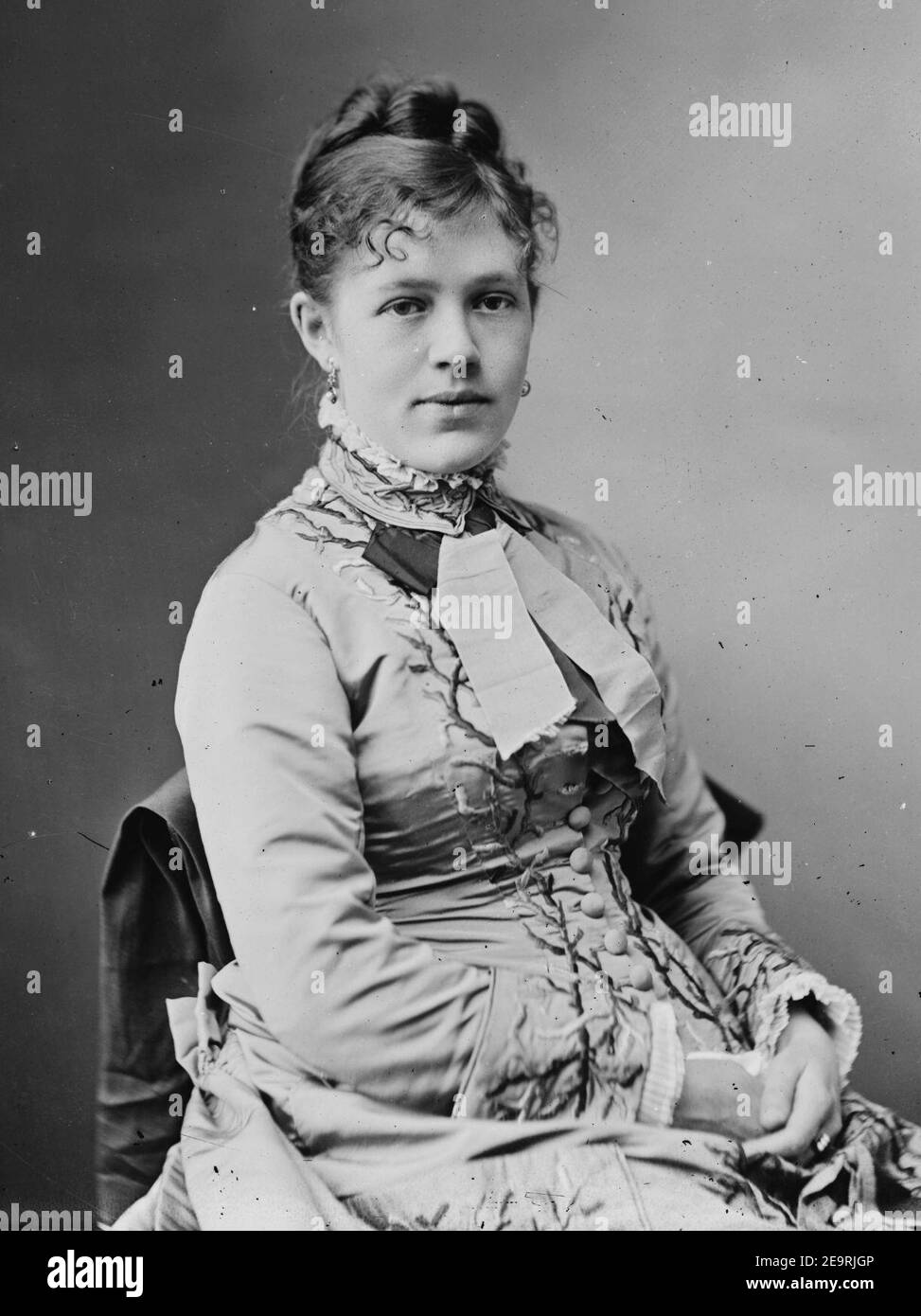 Mme Algernon Sartoris (Nellie Grant) Banque D'Images