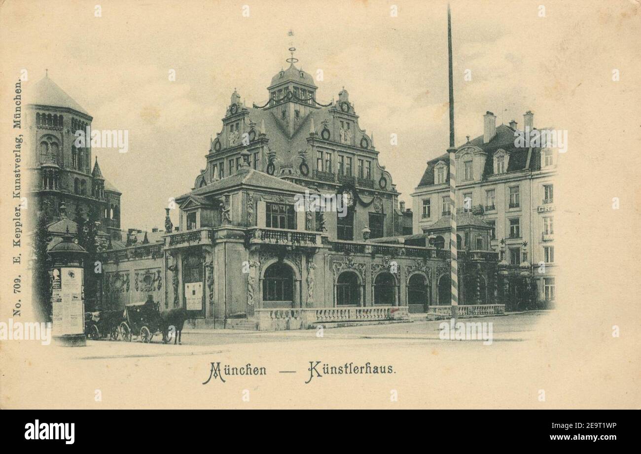 München, Bayern - Künstlerhaus Banque D'Images