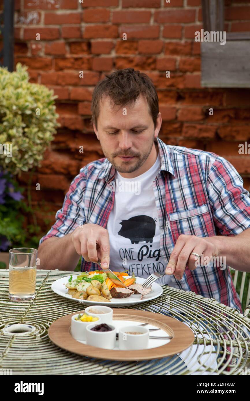 Jimmy Doherty Portraits de célébrité des agriculteurs Banque D'Images