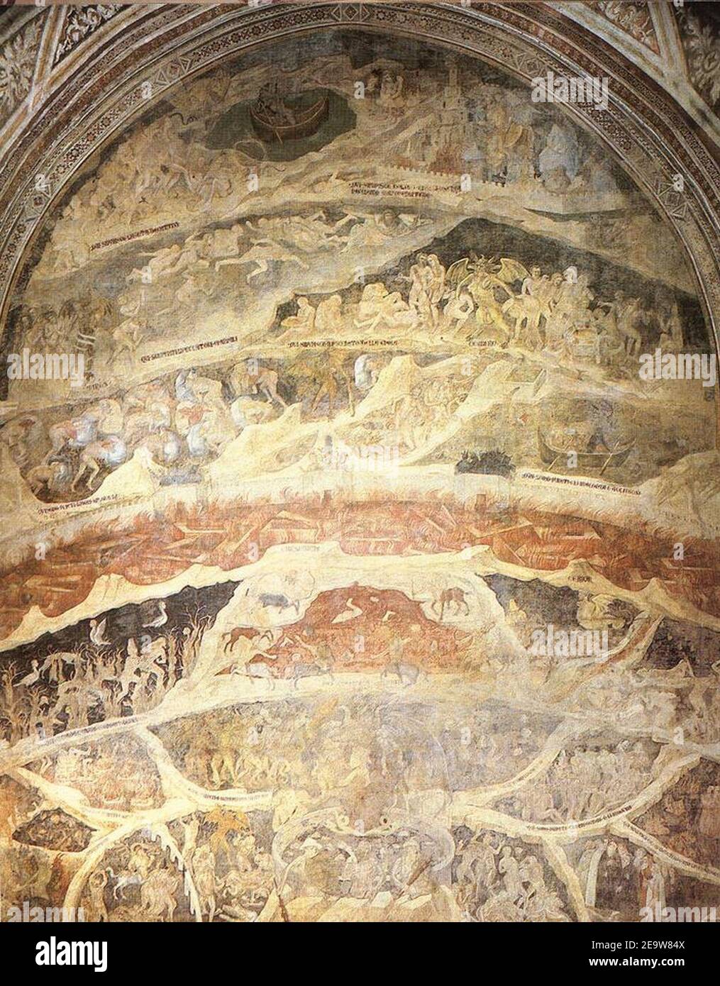 Nardo di Cione - Enfer Banque D'Images