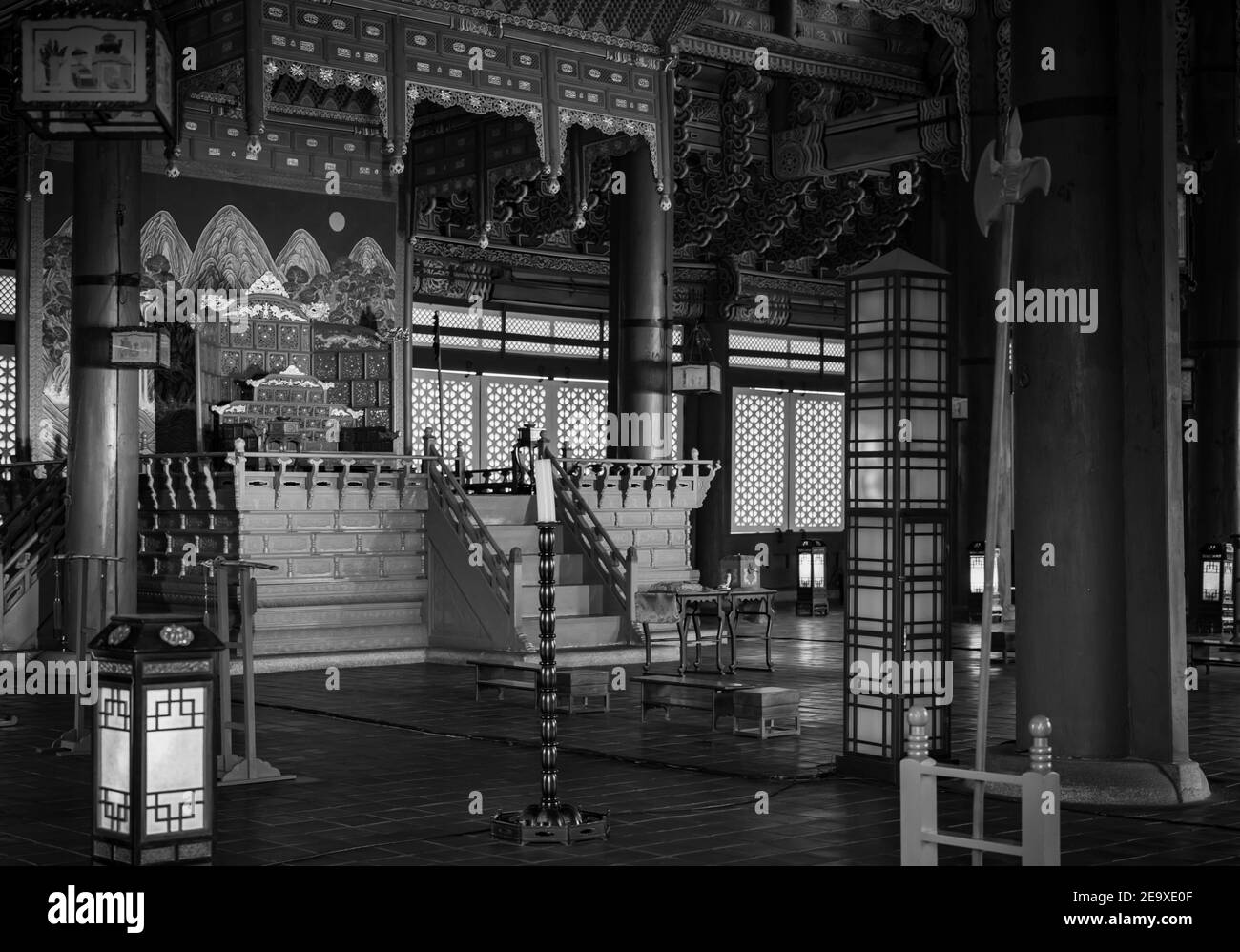 Gyeongbokgung Palace Banque D'Images