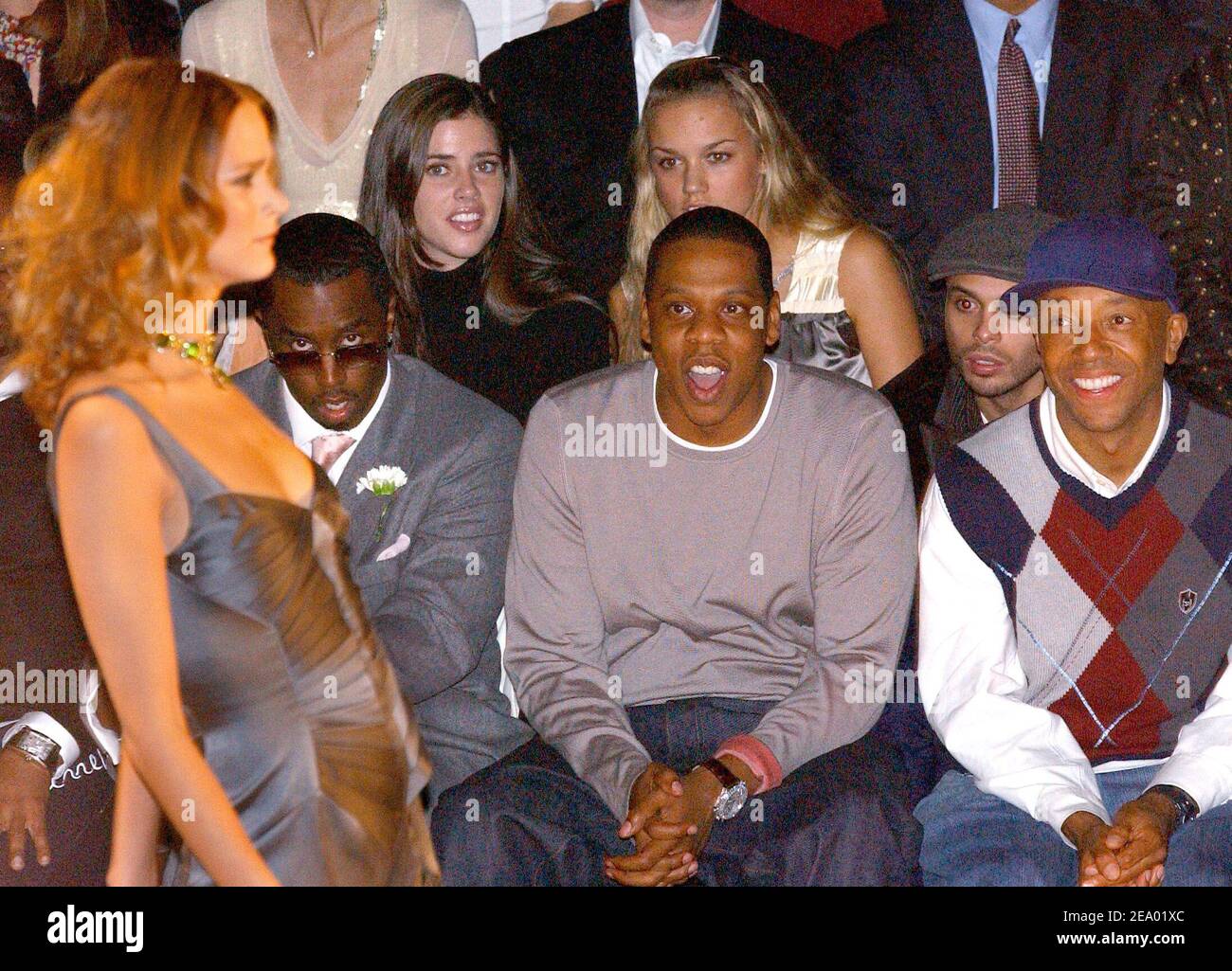 Sean P.Diddy Combs, Jay Z et Russell Simmons semblent apprécier