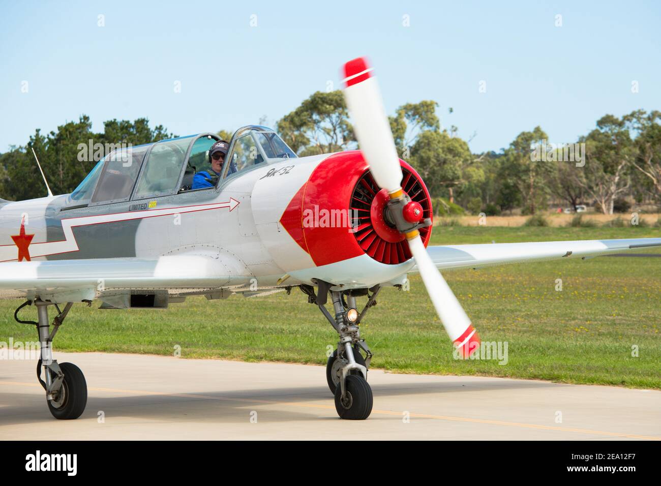 Avion dans l'Airshow de Tyabb, Victoria Australie Banque D'Images