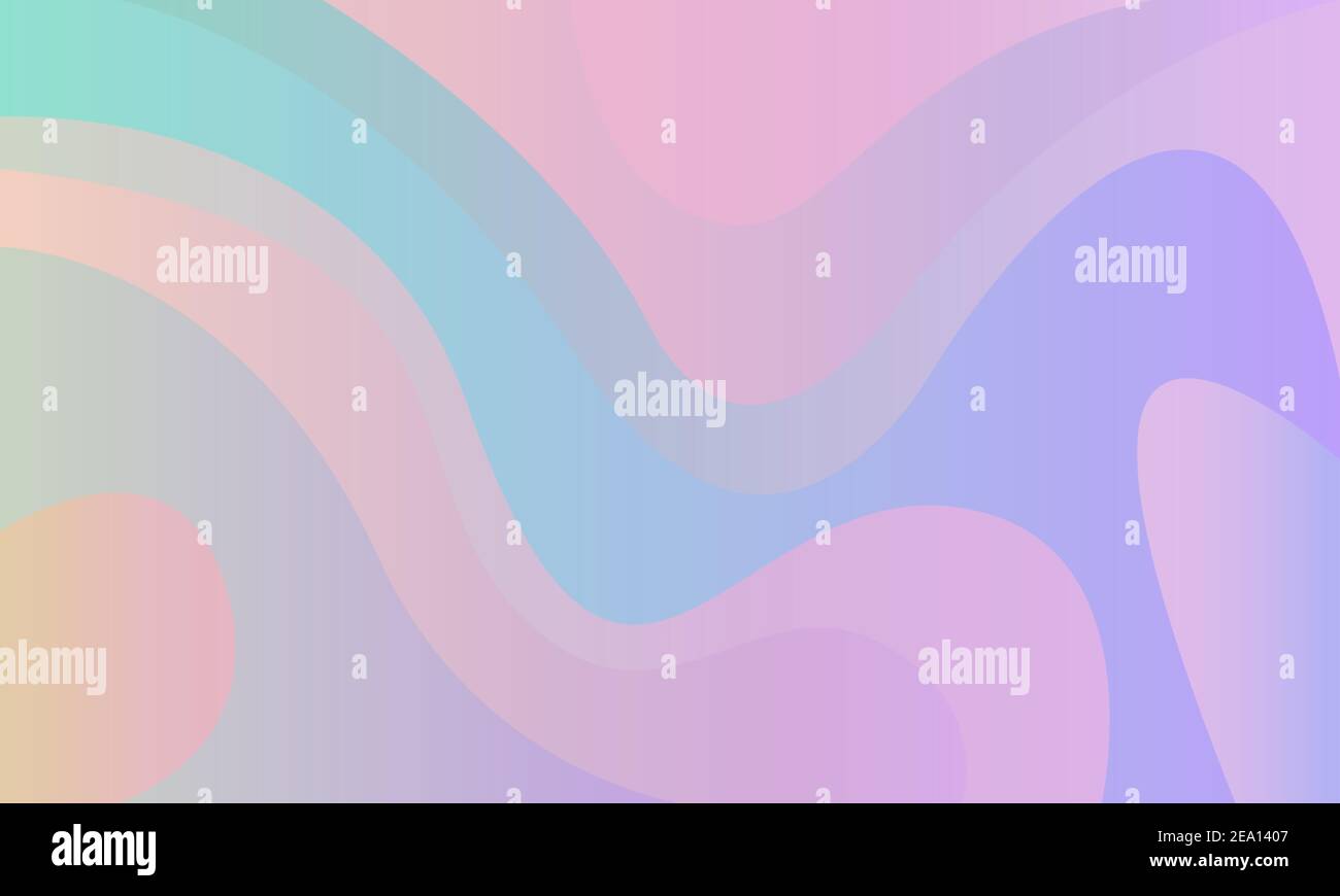 Affiche futuriste aux couleurs modernes. Modèle d'arrière-plan abstrait avec ondes de gradient. Illustration de Vecteur