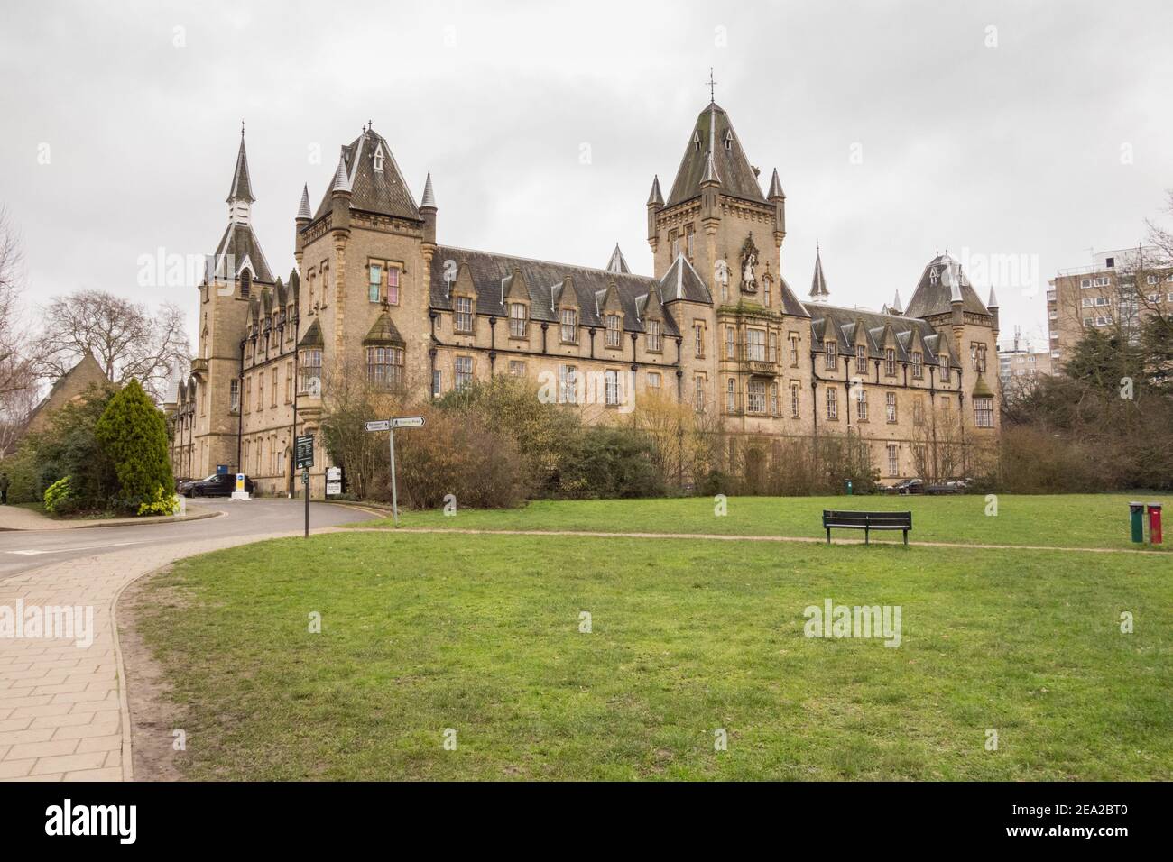 Le Royal Victoria Patriotic Asylum, Trinity Road, Wandsworth, Londres, Royaume-Uni Banque D'Images