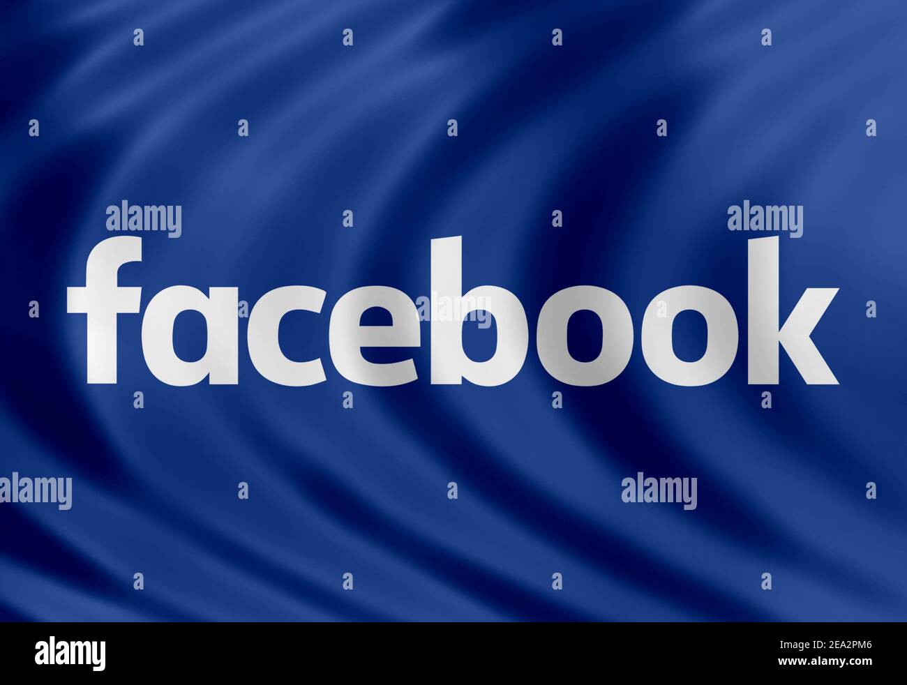 Le réseau social Facebook Banque D'Images