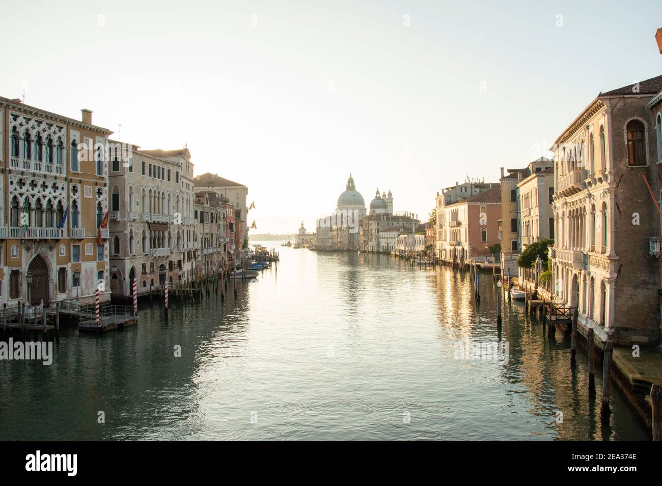 Basilique Santa Maria della Salute, ville de Venise, Italie, Europe Banque D'Images
