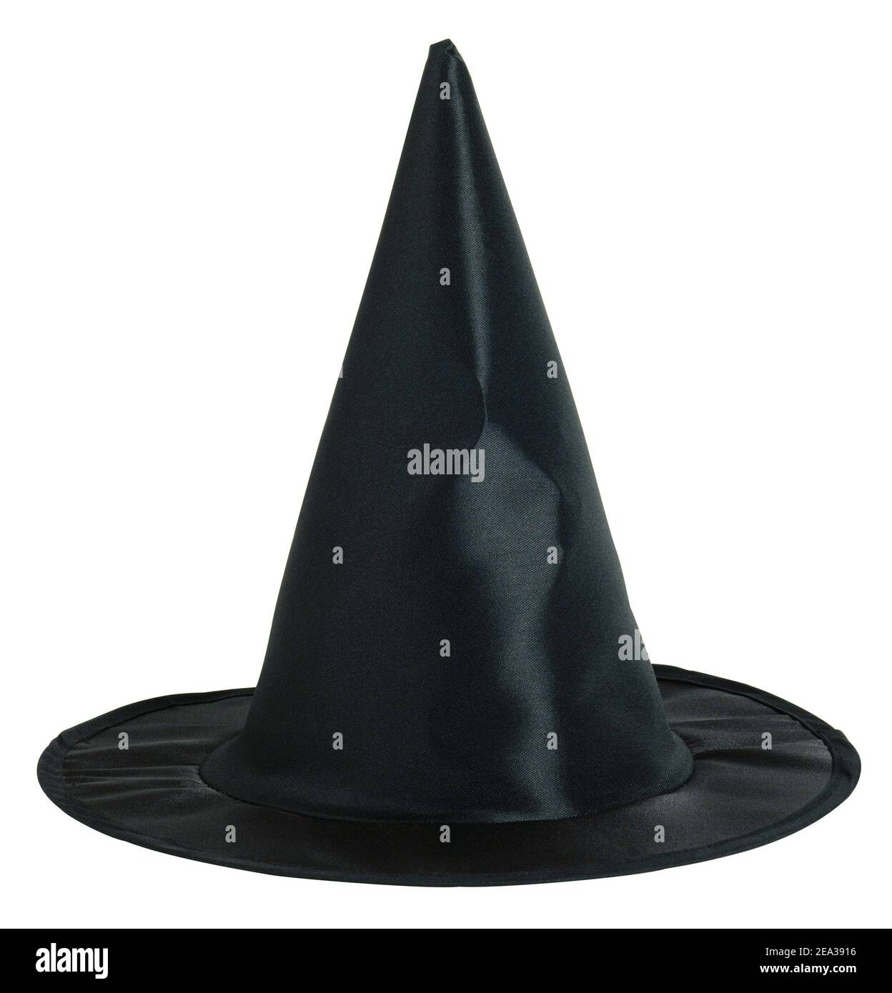 Chapeau d'Halloween isolé sur blanc Banque D'Images