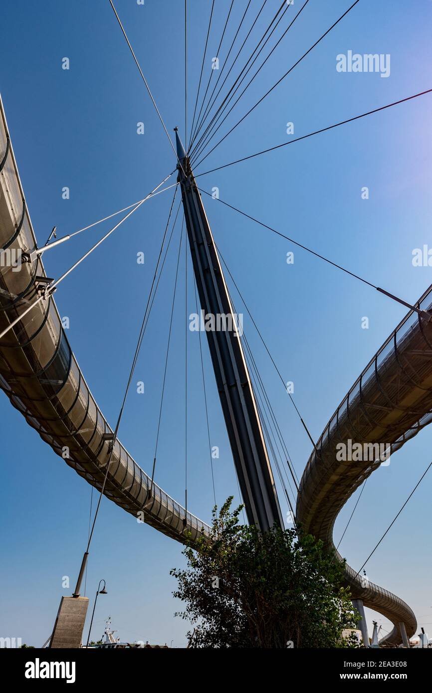 Ponte del Mare, Pescara, Italie Banque D'Images