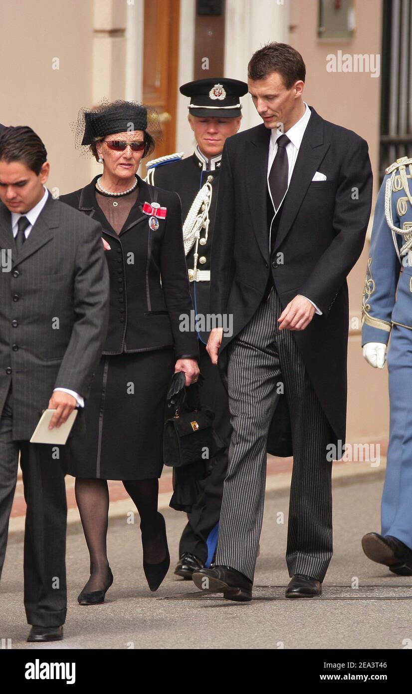 La Reine Sonja De Norvège Et Le Prince Joachim Du Danemark Le Prince Joachim Arrive à La 