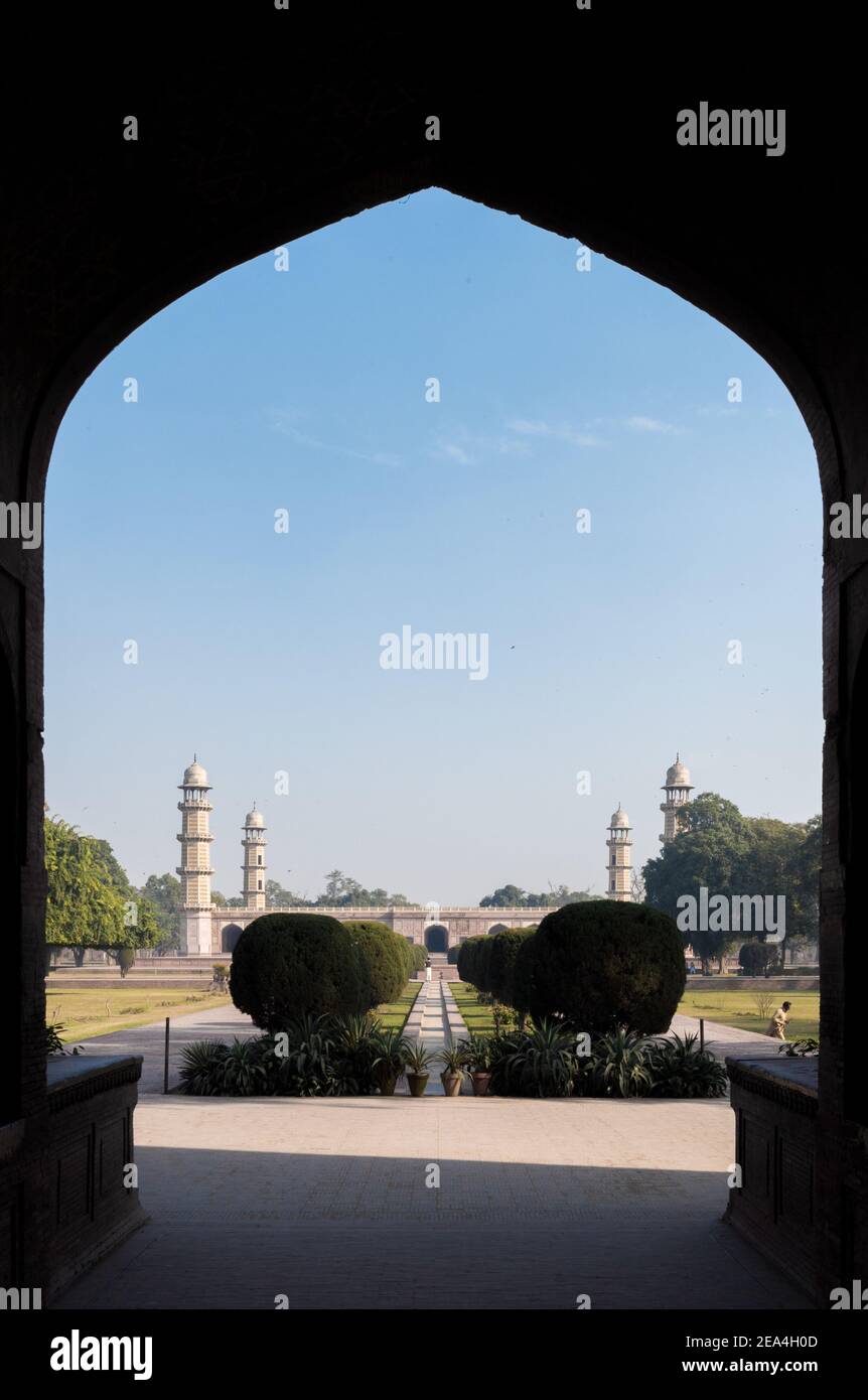 La tombe de Jahangir, Lahore, Punjab, Pakistan Banque D'Images