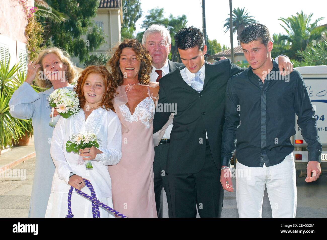 Mariage de Florence Arthaud avec Éric Charpentier