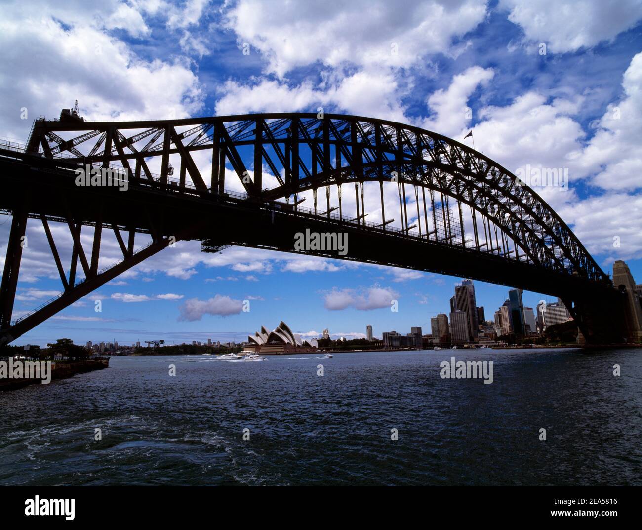 Sydney NSW Australia Harbour Bridge et l'Opéra Banque D'Images