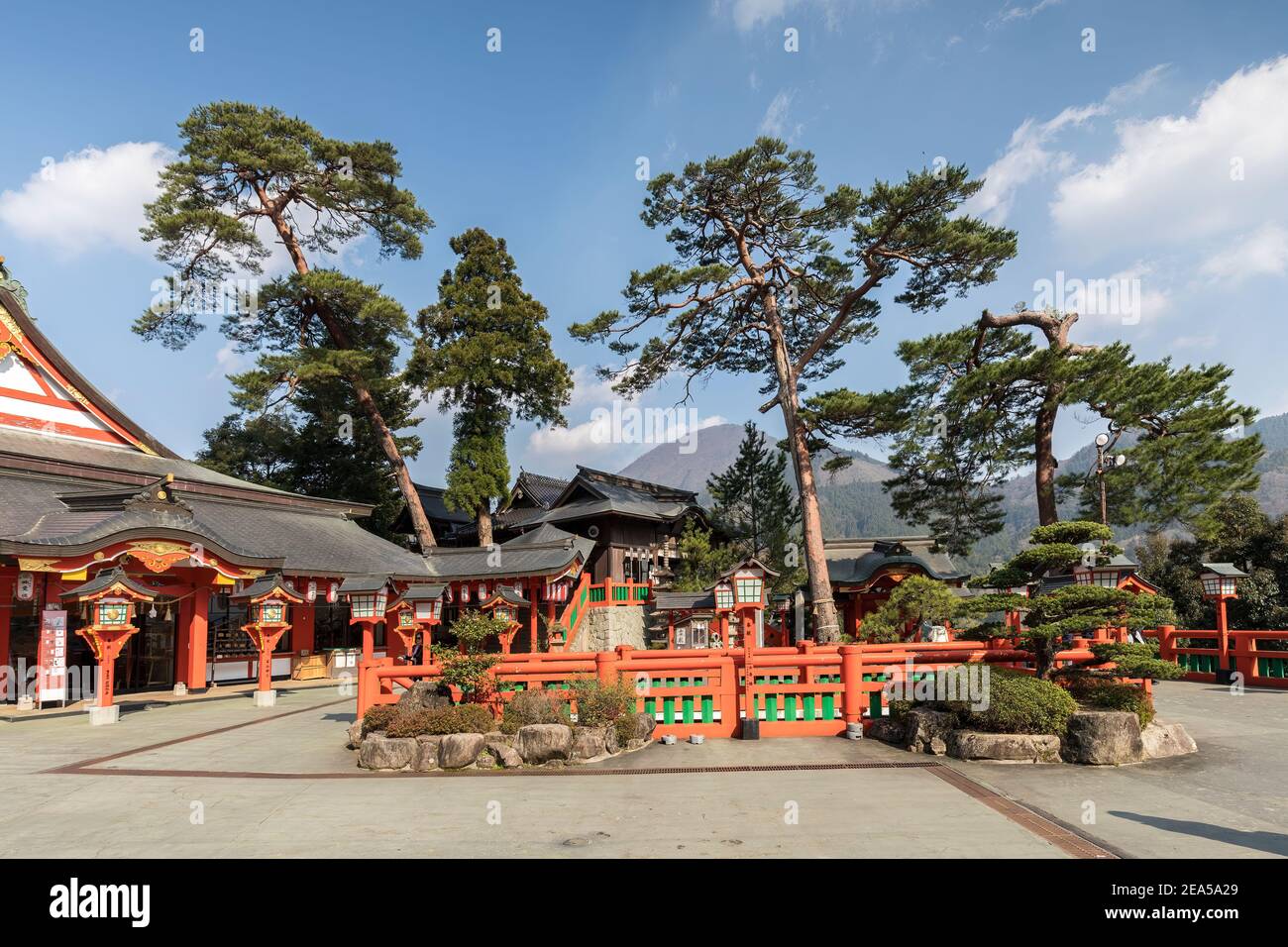Sanctuaire Taikodani-Inari-jinja, Tsuwano, Japon Banque D'Images
