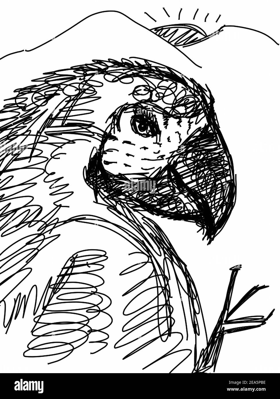 art,peinture,arrière-plans pour dessin de dessin d'oiseau , de thaïlande Banque D'Images