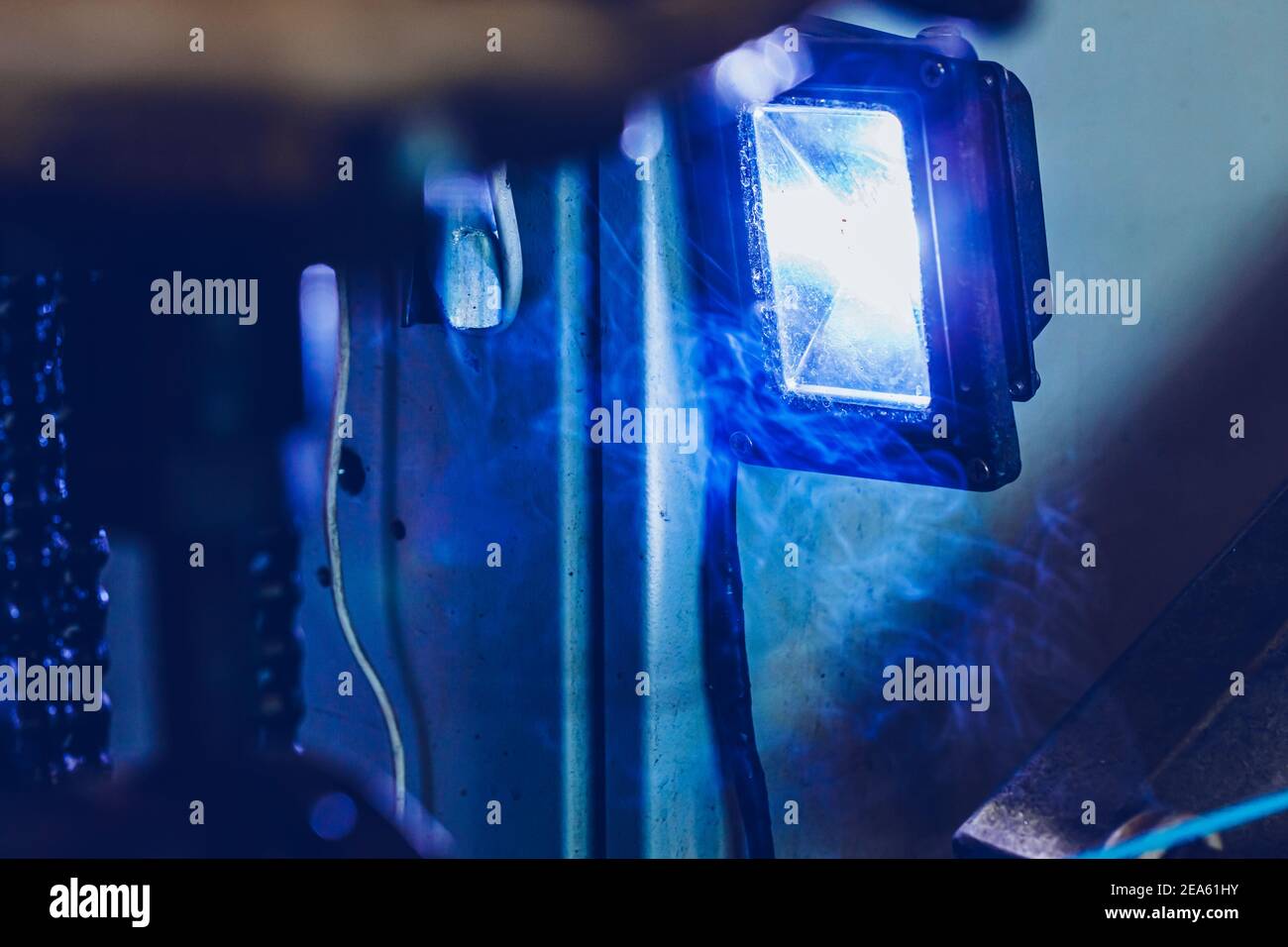 Processus de production de câbles dans une usine Banque D'Images