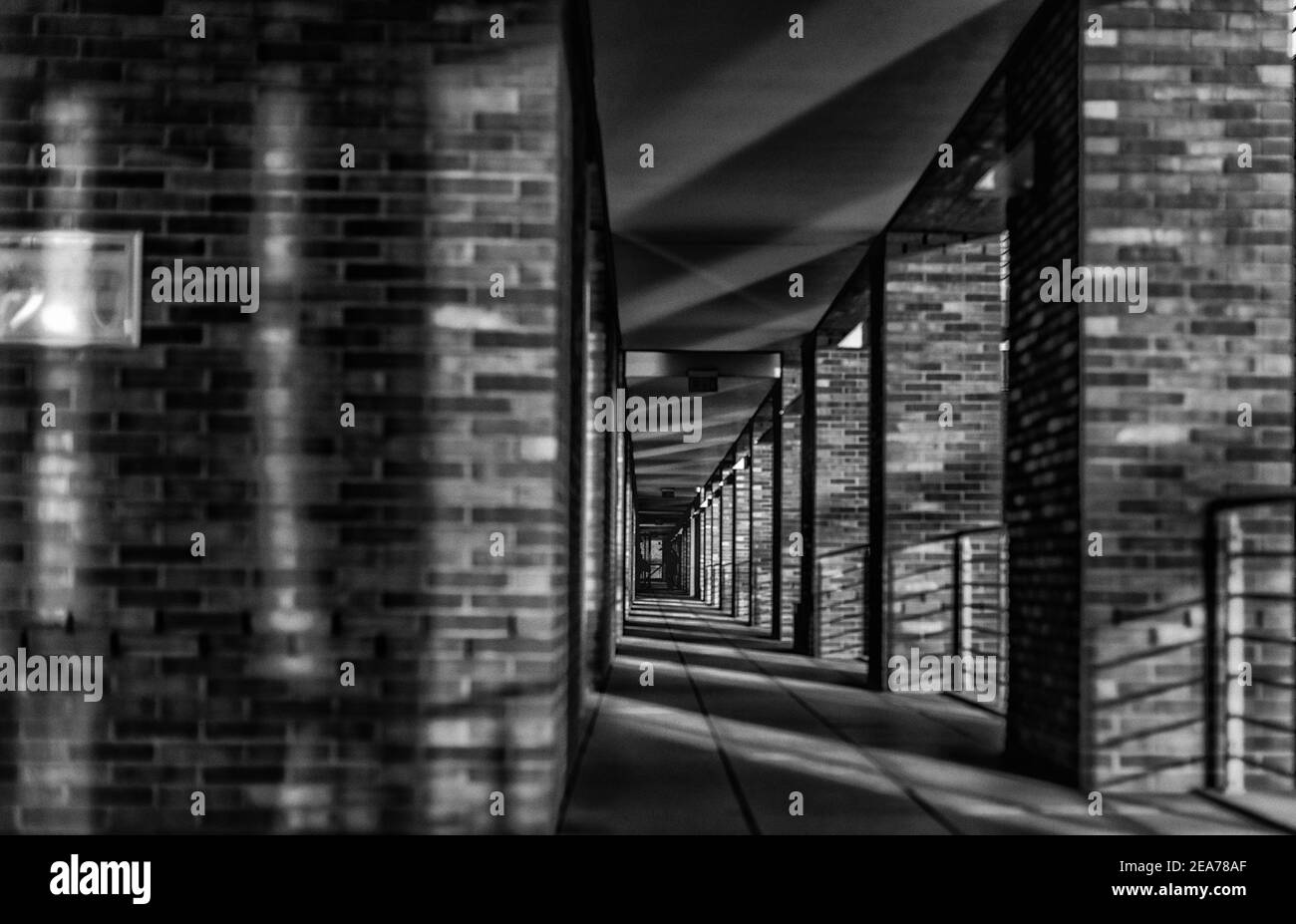 Hamburg Speicherstadt Way à Kehrwiederfleet à Kehrwiederstegbrücke/ Kehrwiederstegbruecke Banque D'Images