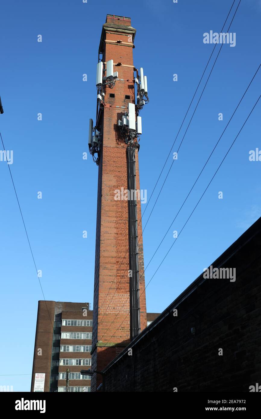 centre-ville de huddersfield pendant le covid 2020 Banque D'Images