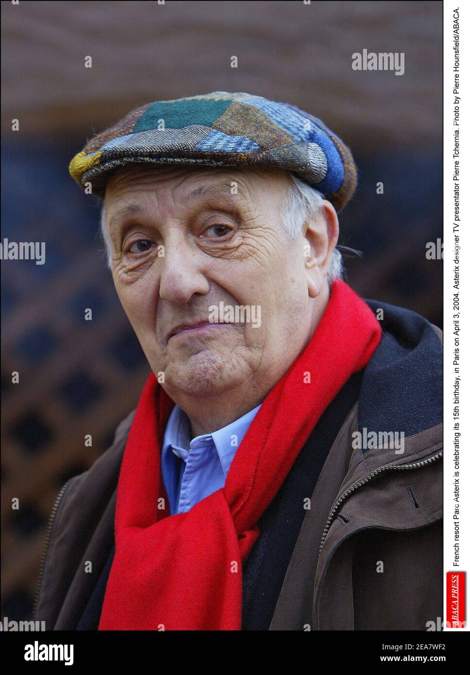 La Station Francaise Parc Asterix Celebre Son 15e Anniversaire A Paris Le 3 Avril 04 Pierre Tchernia Concepteur Chez Asterix Photo De Pierre Hounsfield Abaca Photo Stock Alamy