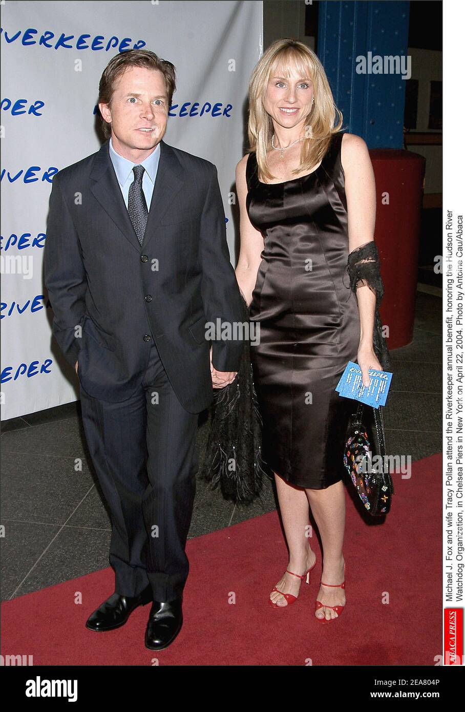 Michael J. Fox et son épouse Tracy Pollan assistent à la prestation