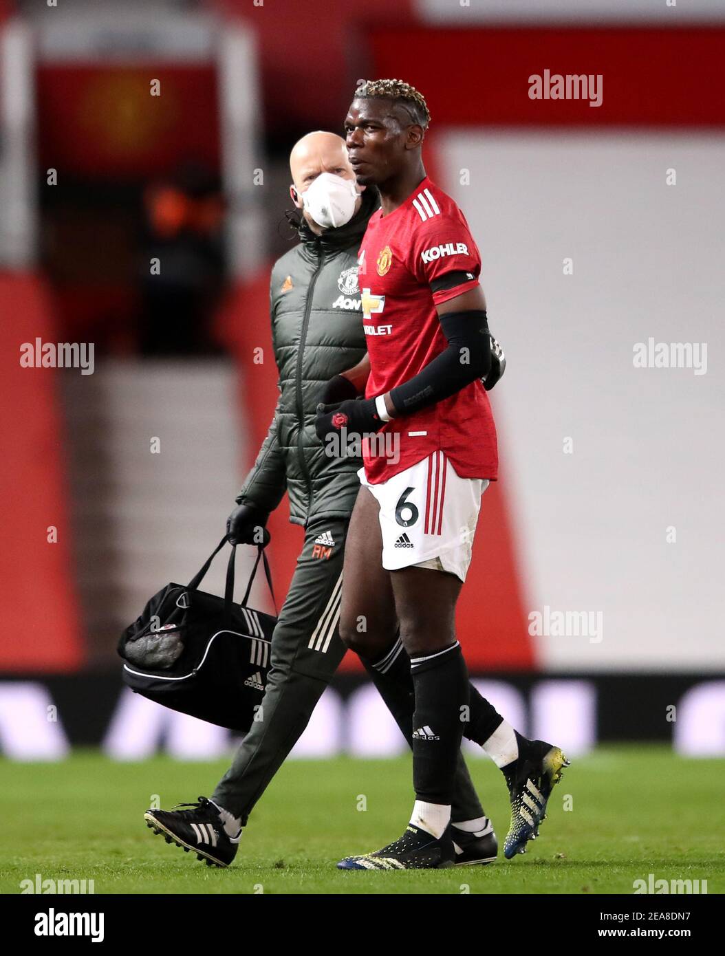 Photo du dossier datée du 06-02-2021 de Paul Pogba, de Manchester United. Date de publication : lundi 8 février 2021. Banque D'Images