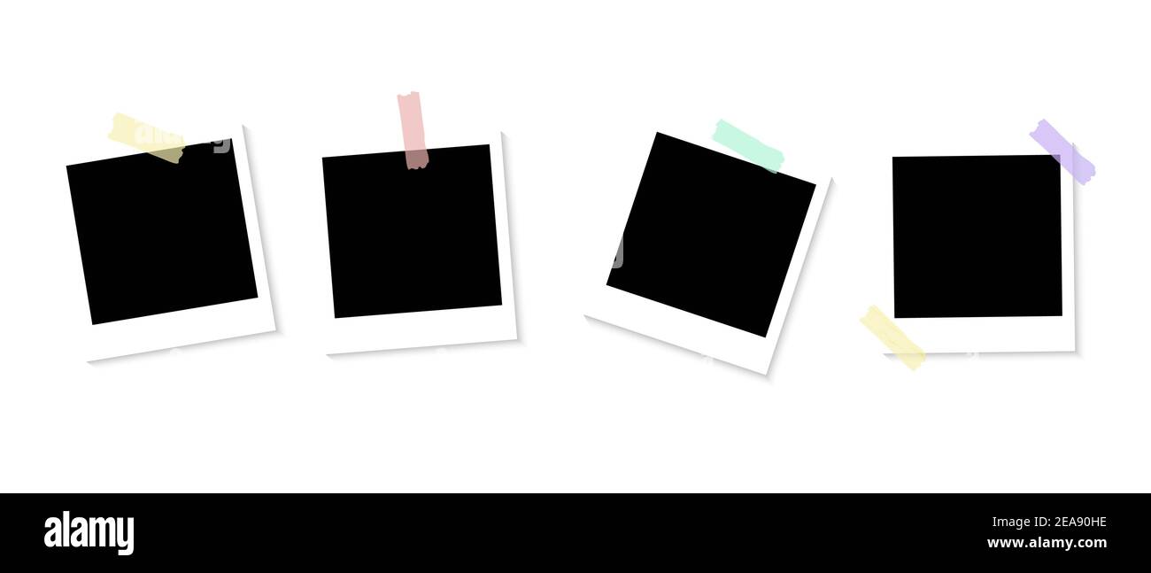 Papier Photographique Noir Et Blanc PNG , Photo, Fournitures De Bureau,  Polaroid Fichier PNG et PSD pour le téléchargement libre