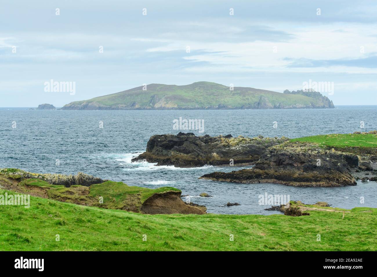 Blasket Islands, comté de Kerry, Irlande. Banque D'Images