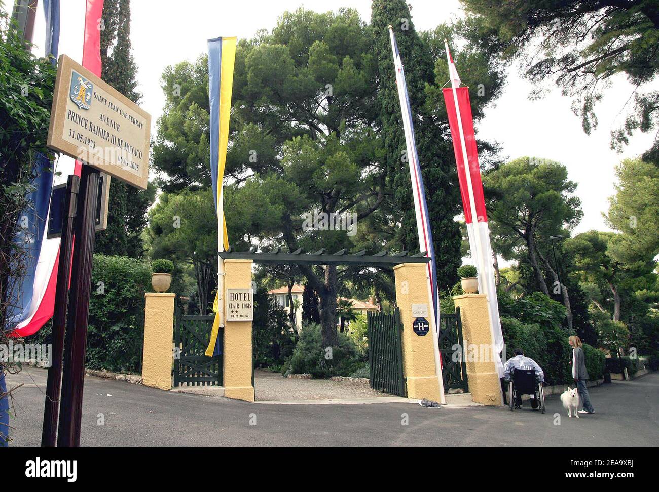 Hotel Clair Logis Saint Jean Cap Ferrat Saint jean cap ferrat prince Banque de photographies et d'images à haute  résolution - Alamy