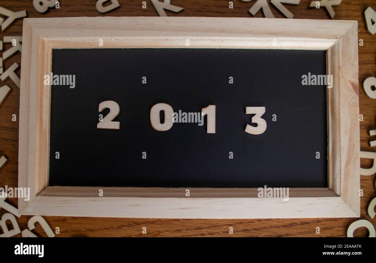 Tableaux d'affichage des années 2010 Banque D'Images