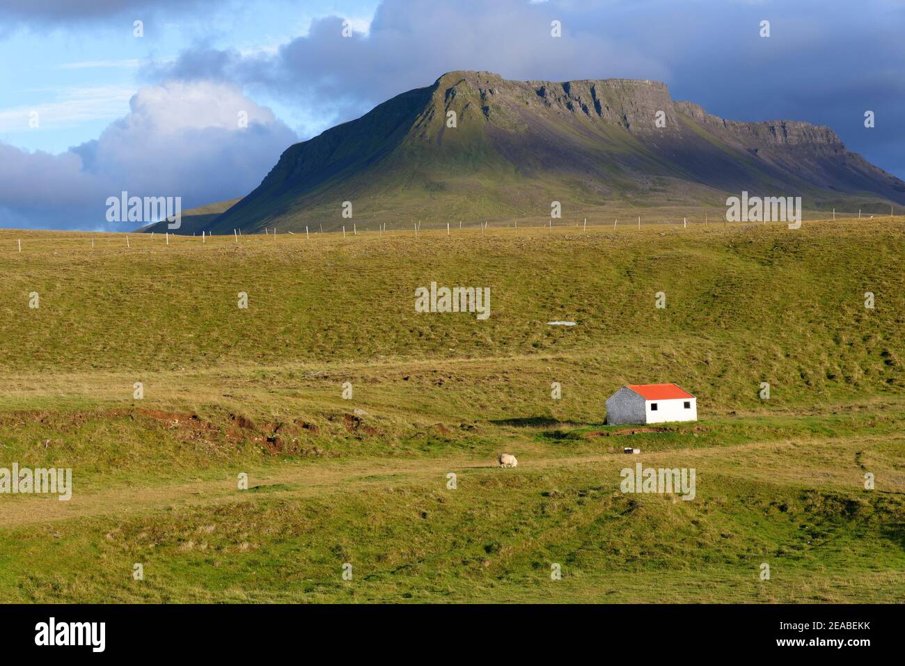 Paysage naturel dans le nord de l'Islande Banque D'Images