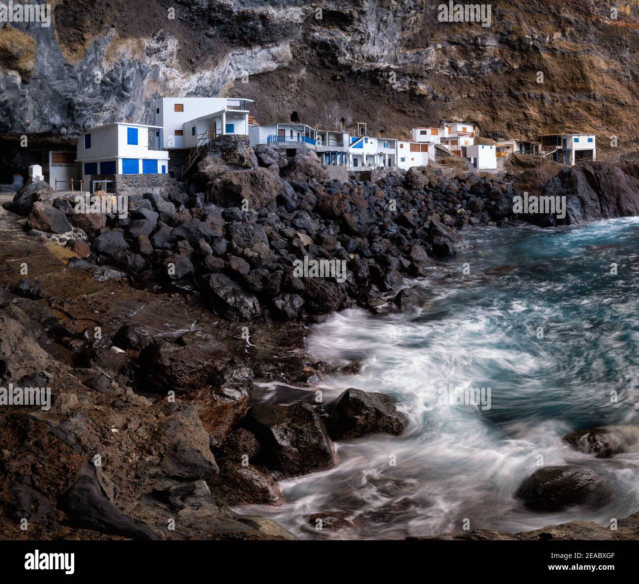 Espagne, Canaries, la Palma, Porís de Candelaria Banque D'Images