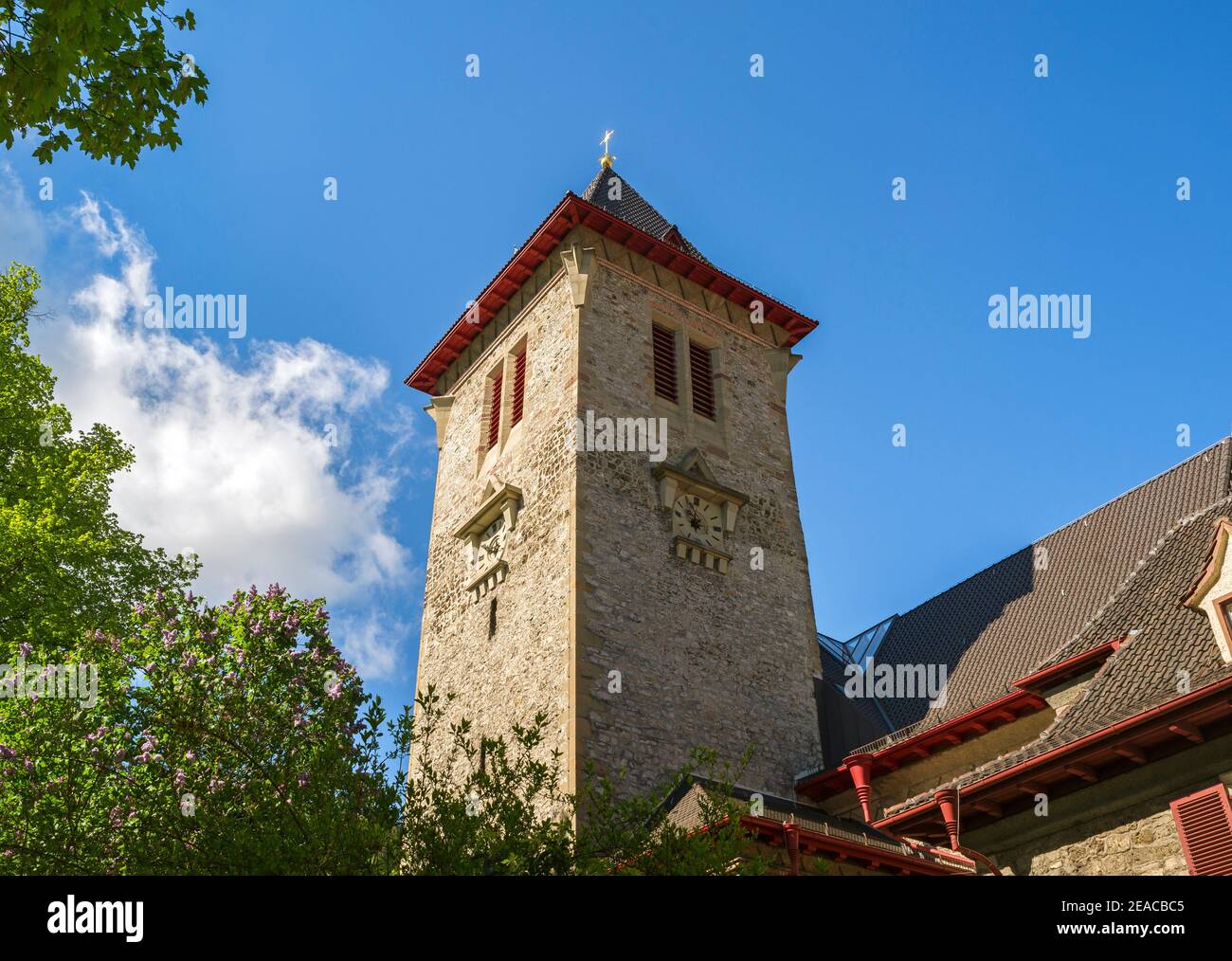 Allemagne, Bade-Wurtemberg, Oberndorf am Neckar, église de ville catholique Saint-Michel. Banque D'Images