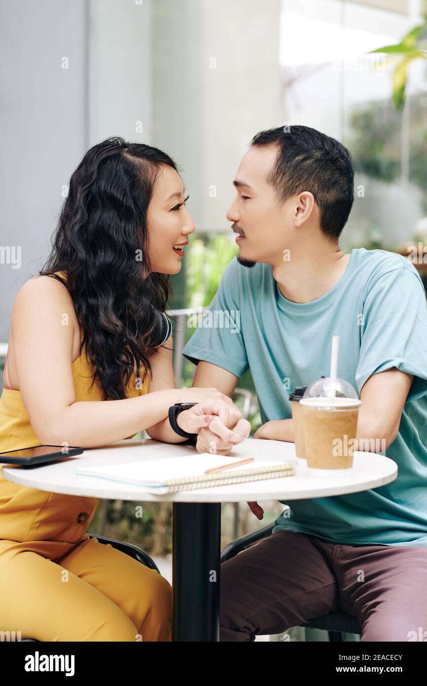 Couple chinois amoureux Banque D'Images