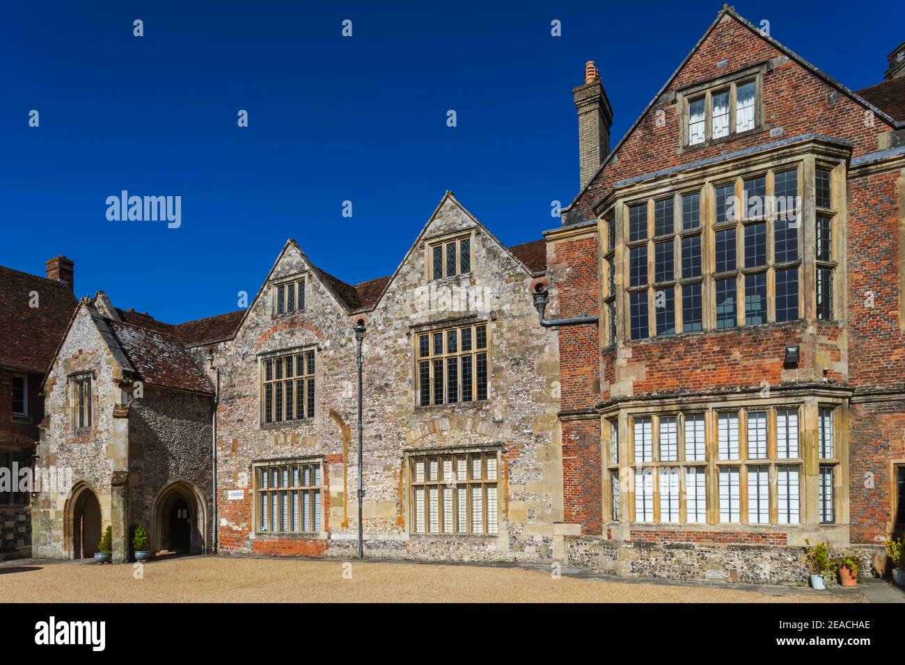 Angleterre, Wiltshire, Salisbury, Salisbury Cathedral Close, Salisbury Museum Banque D'Images