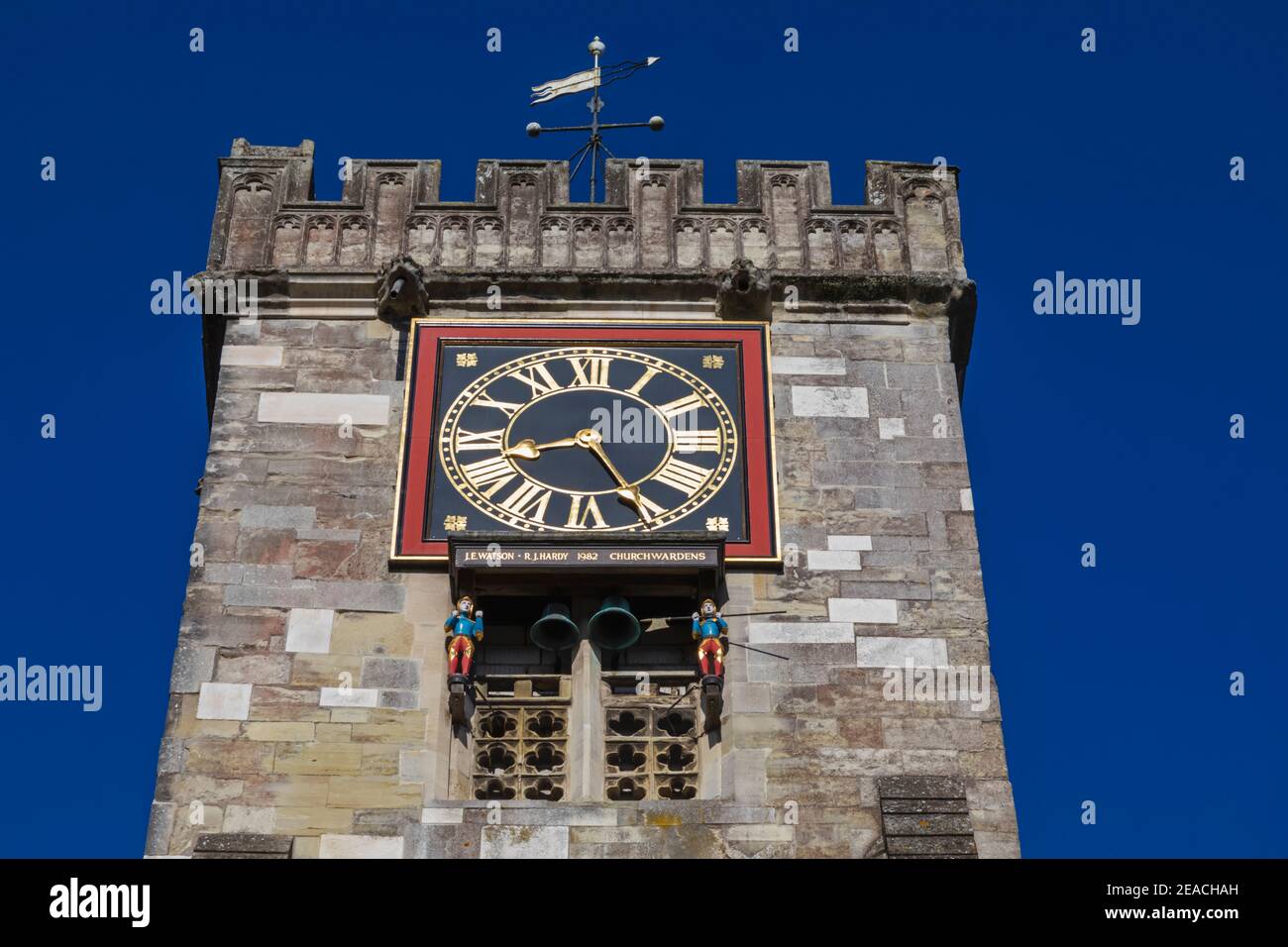 Angleterre, Wiltshire, Salisbury, Église de St.Thomas Beckett Banque D'Images