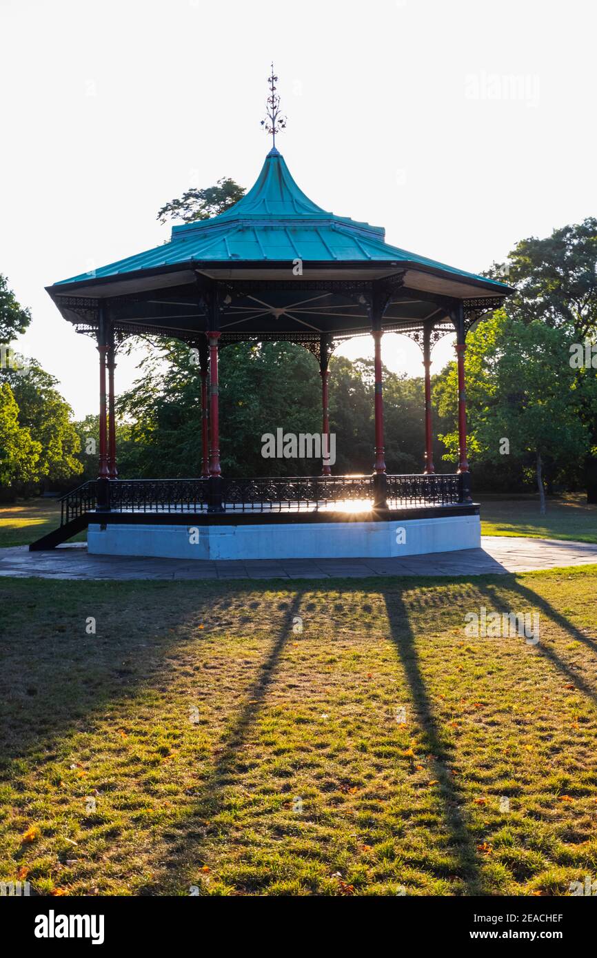 Angleterre, Londres, Greenwich, Greenwich Park, The Bandstand Banque D'Images