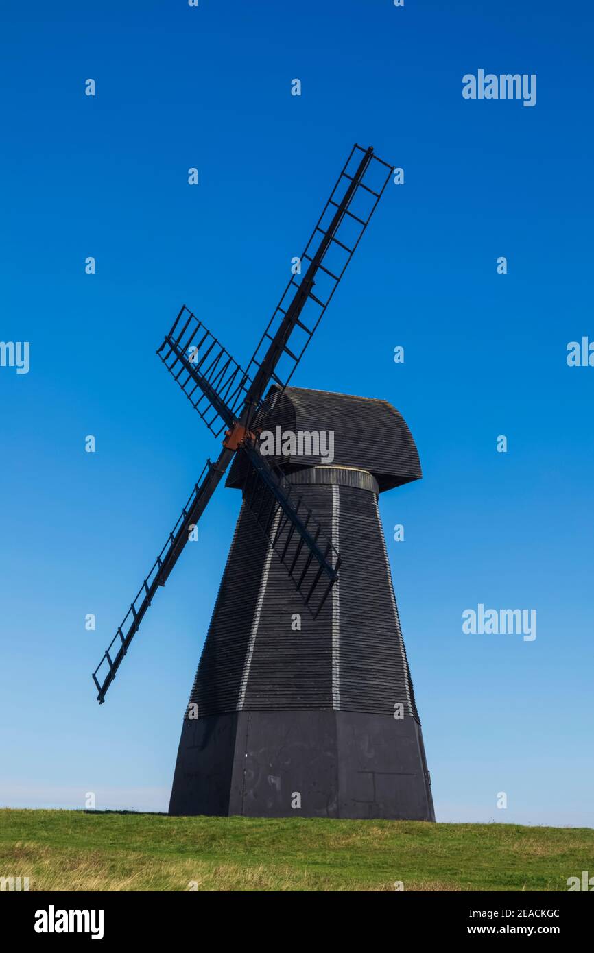 Angleterre, West Sussex, Brighton, Rotingdean, Rotingdean Windmill sur Beacon Hill Banque D'Images