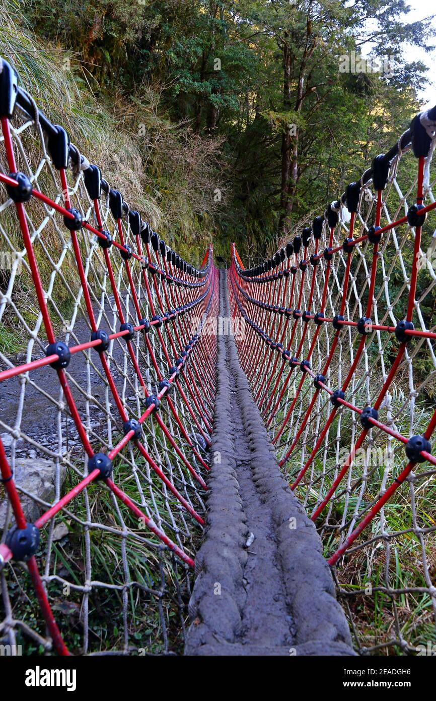 (Jianqing Huaigu Trai) à l'aire de loisirs forestière nationale de Taipingshan à Yilan, Taïwan Banque D'Images