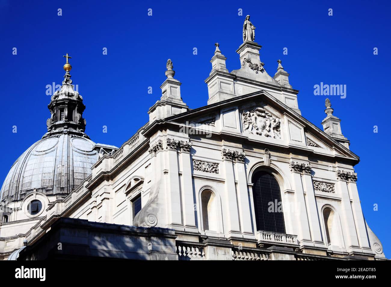 L'Oratoire de Brompton (l'église du coeur immaculé de Marie) Construit en 1880 qui est une église catholique à Kensington Londres Angleterre Royaume-Uni a populaire à Banque D'Images
