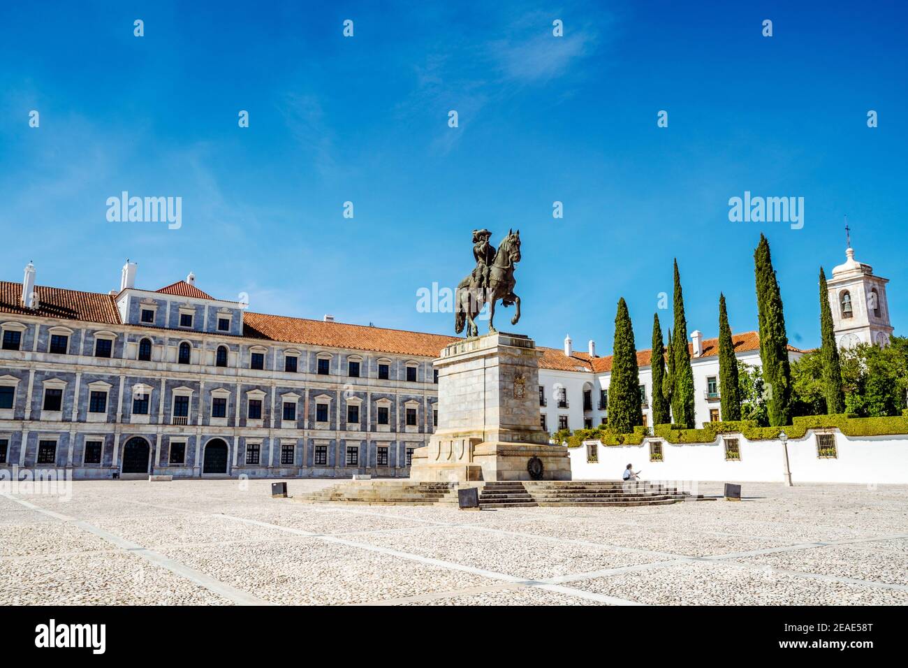 Palais ducal historique de Vila Vicosa, Alentejo, Portugal Banque D'Images