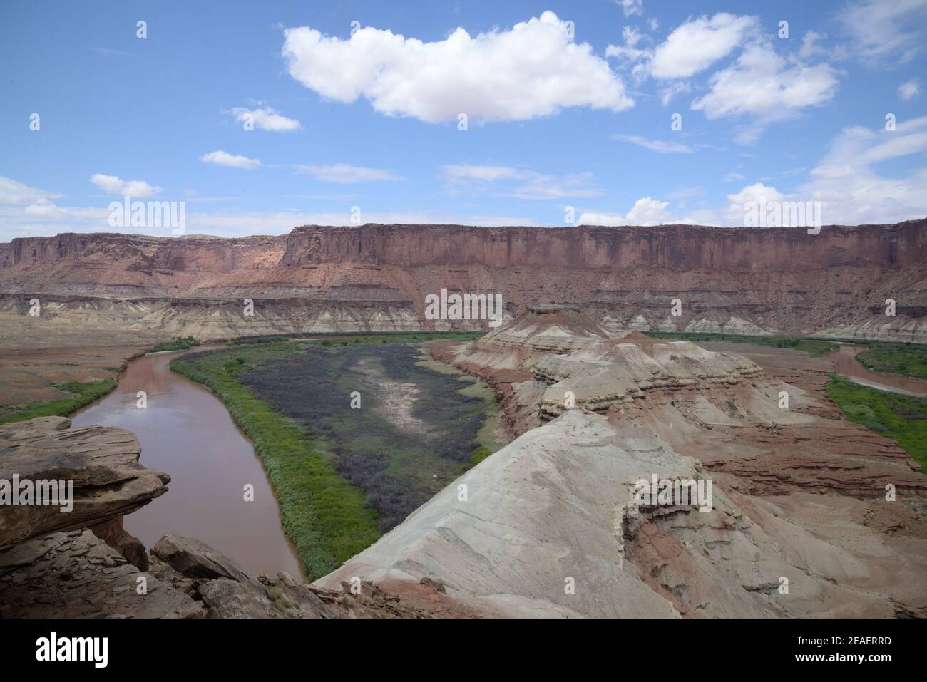 Green River dans le parc national de Canyonlands, Utah, États-Unis Banque D'Images